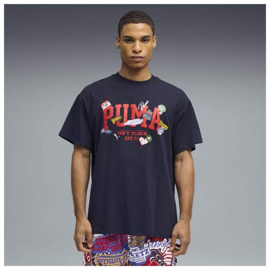 Puma Ανδρική κοντομάνικη μπλούζα HooperHotline Tee II